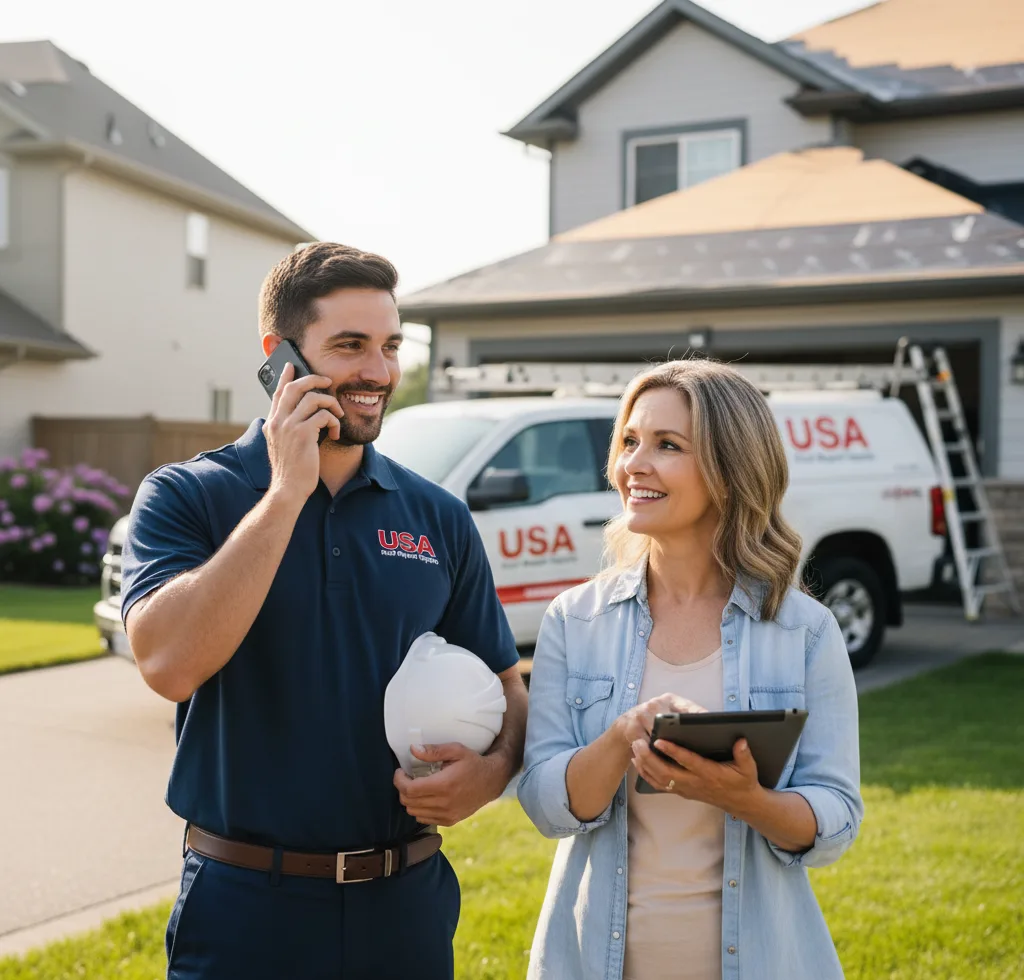 USA Roof Repair Experts customer support in Center Point
